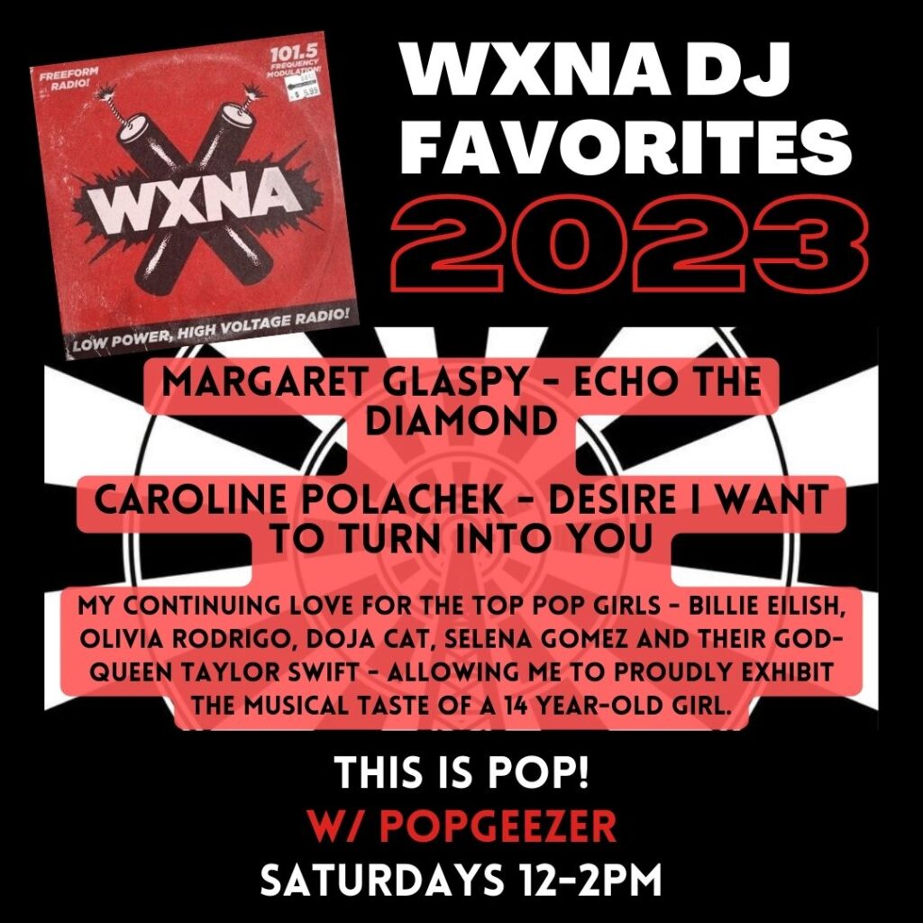 This is Pop on WXNA